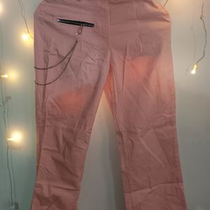 Stylish Straight pink Jeans For Women💗