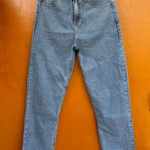 Kotty High Waisted Blue Jeans