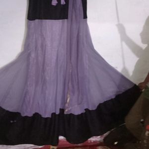 New Trend Purple Gown For Girls And Ladies