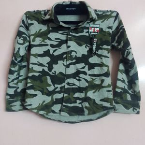 Army Model Shirt For Baby's