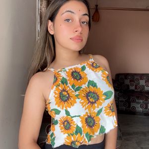 Sunflower Tank Top