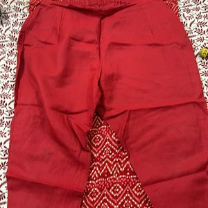 Kurta Pant And Dupatta Set Xl In Suber Condition