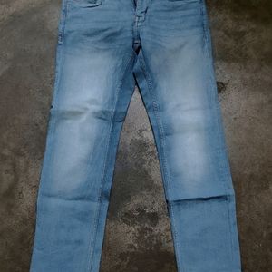 USPA LIGHT BLUE SLIM FIT DENIM (TAILORED)