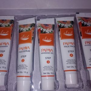 Papaya Facial Kit New Sealed With 2 Year Shelflife