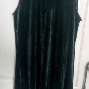 Dark Green Dress