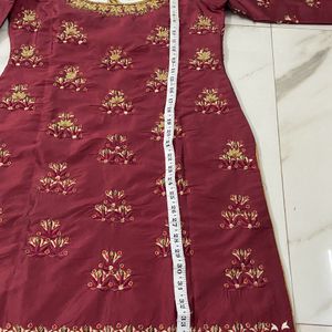 Dabka Work Patiala Suit