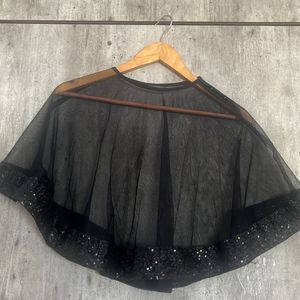 black Net cape