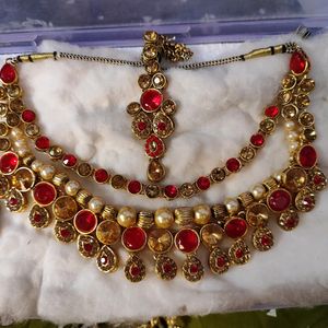 Bridal Necklace Set New Never Used