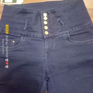 (M-07) 34 Size Slim Fit Denim Jeans