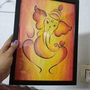 Ganesha Painting With Frame