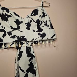 black white co-ord set