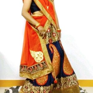 Best For Wedding ❤️Lahanga Choli And Chunri Set ❤️