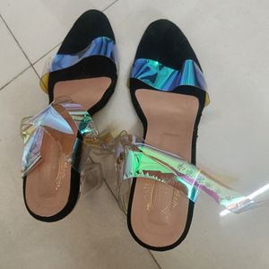 Holographic High Heels For Women Size 38 Uk 5.