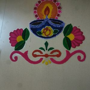 Handmade Rangoli Sheet