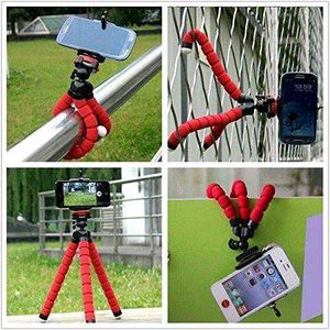 Portable Mini Octopus Tripod Stand with Phone Hold