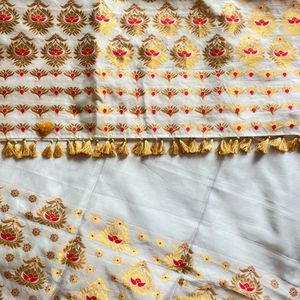 Mix POLY Paat Mekhela Sador Assamese Dress