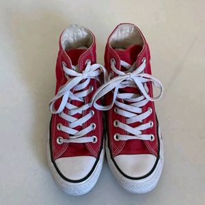 Red Converse All Star Chuck Taylor