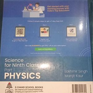 PHYSICS Science for Ninth Class (Part-1)