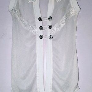 New Beautiful White Shrug