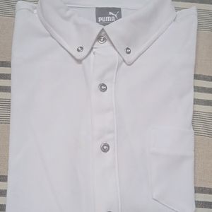 Puma Golf Brand Half Sleeves Shirt