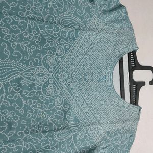 New Kurti Sky Blue