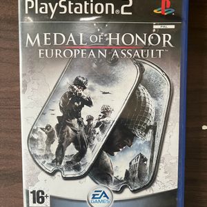 PS2 Game:- Medal Of Honor-European Assault