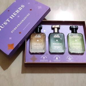 Just Herbs Pure Fragrance Trio 3 Ps Set.♥️♥️♥️