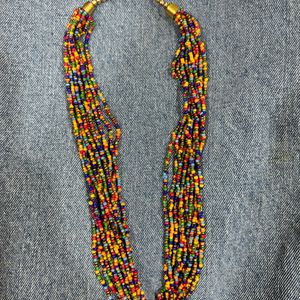 Multicoloured Bead Necklace