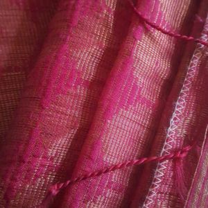 Full Zari Woven Pink Saree