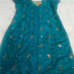 Mindblowing Blue Kurti