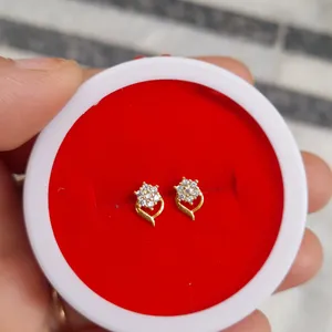 22crt Gold Beautiful New Flower Desine Studs