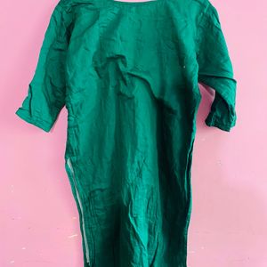 Green Colour Kurti