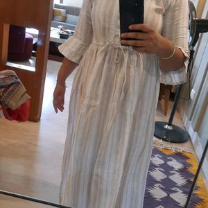 Zara Off White Dress