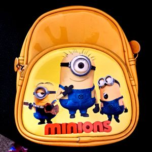 Cute Yellow Minion Sling Bag |