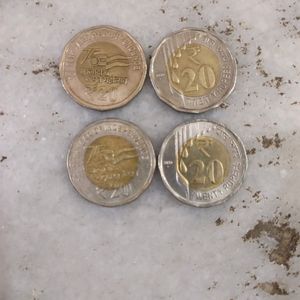 75th Years Independence 20Rs Coins