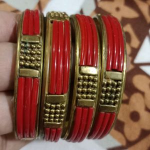 Brass Kada Set Of 4