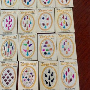 25 Packets Of All Unique Designs Bindis