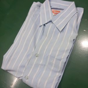 Blue Striped Shirt (XL/ 42 INCHES)