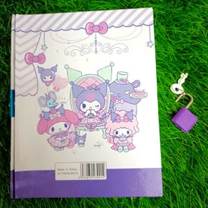 Sanrio Kuromi Lock Diary