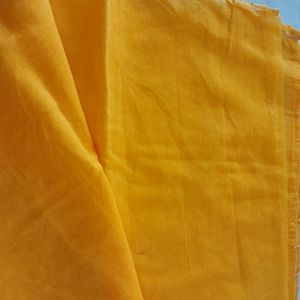 Mustard Casual Saree (Women's)