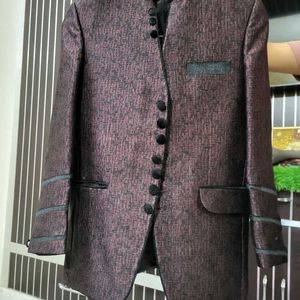 Wine Blazer for Boys/Thin Men | Chest 34.5 Inches