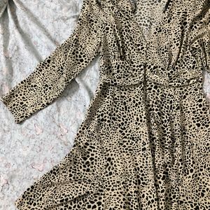 Animal Print Dress