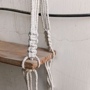 Wooden Hanging Shelf