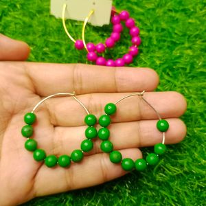 Handmade Earring 🤩 With Free Gift 💖