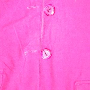 Hot Pink Blazer For Women 🌸