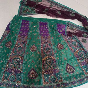 Georgeus Lahanga Saree