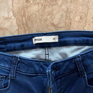 Stretchable Blue Jeans