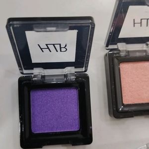 Single Eyeshadow+Blusher ,Set Of 10