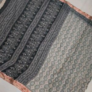 Cotton Linen Saree