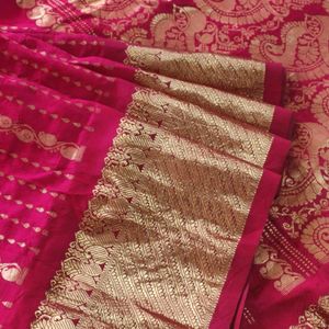 Red Kanchipuram Silk Saree